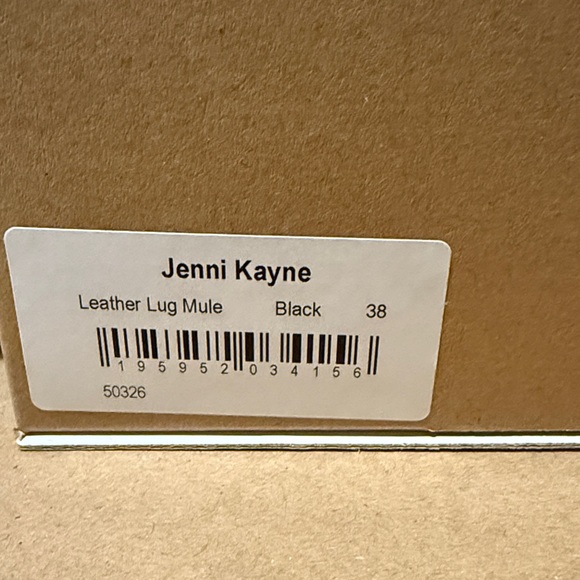 Jenni Kayne  Black Leather Lug Mule - Picture 8 of 8